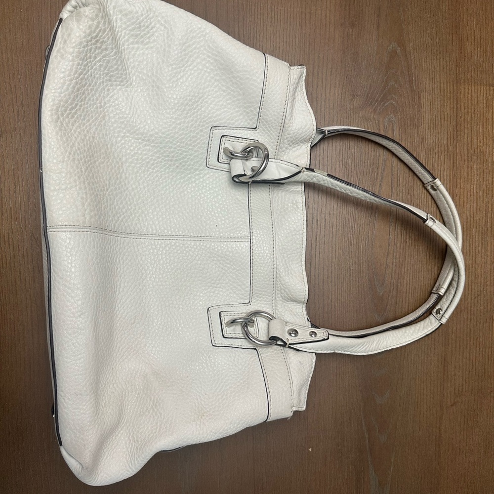 Coach Penelope Pebbled Leather Shoulder Bag with Yellow Charms - Picture 5 of 9